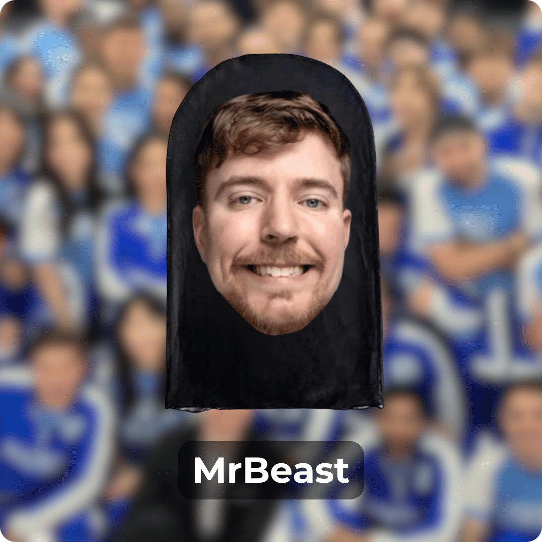 Mascara realista Mr Beast 🎭